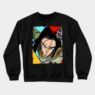 ANDROID 17 MERCH VTG Crewneck Sweatshirt